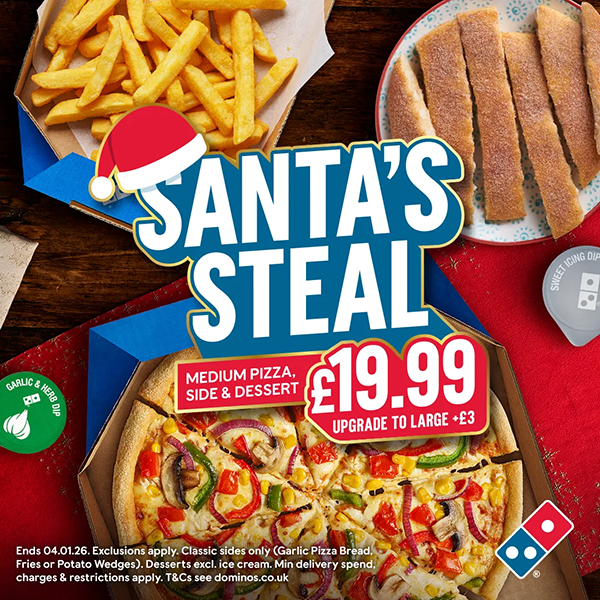 Dominos Dec ad