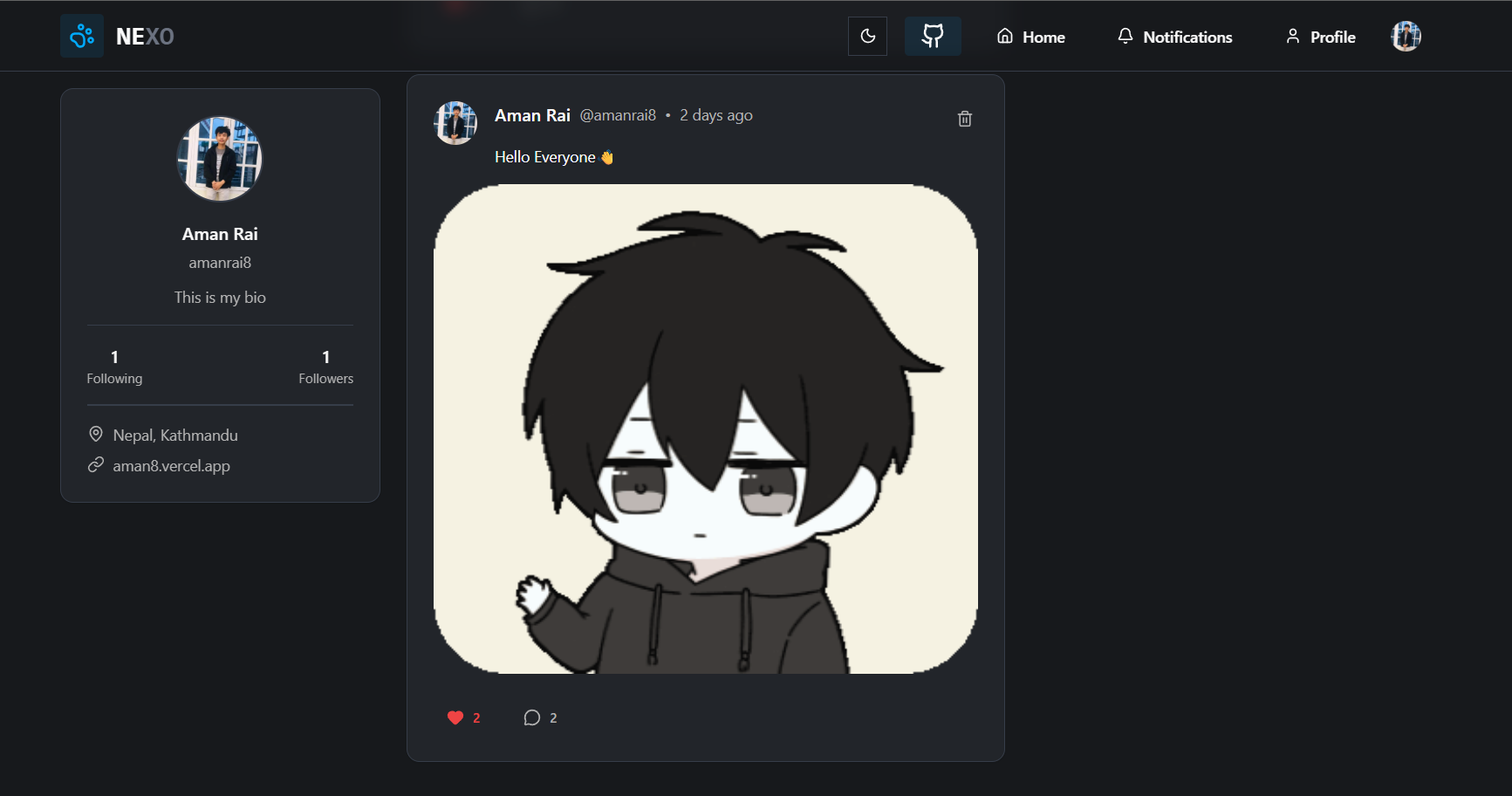 Social Media App