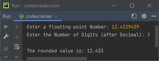 python round function