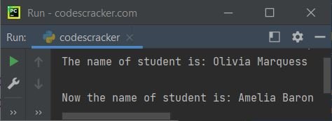 python setattr function
