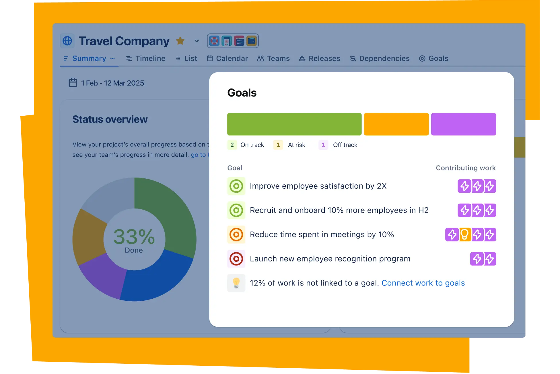 Отслеживание целей отдела кадров с помощью Jira