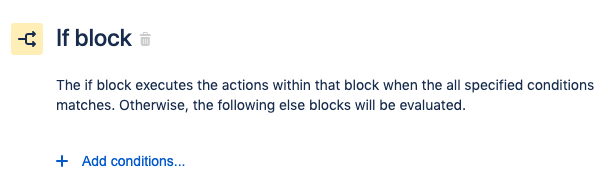 If issue Block Screen Condition Selection in Jira
