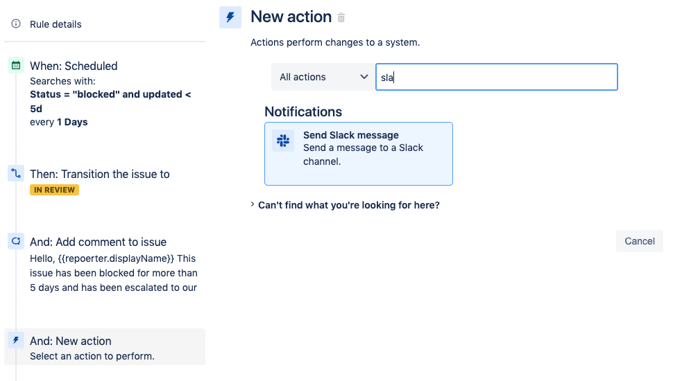 automation view