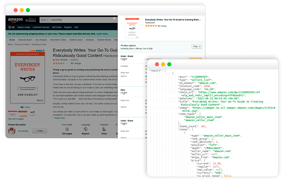 amazon-sellers-API amazon sellers API