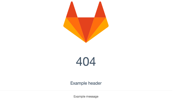 custom 404 error page