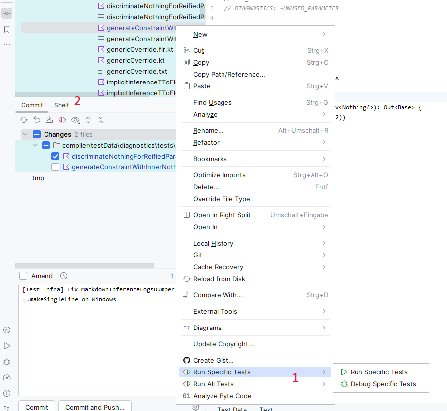 Context Menu