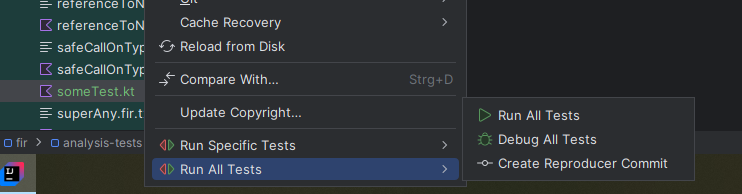 Create Reproducer