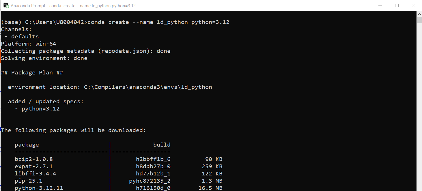 conda create environment alt text
