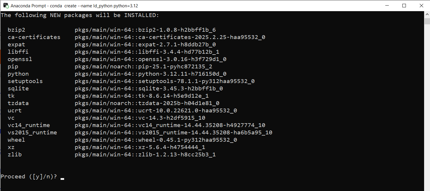 conda create environment alt text