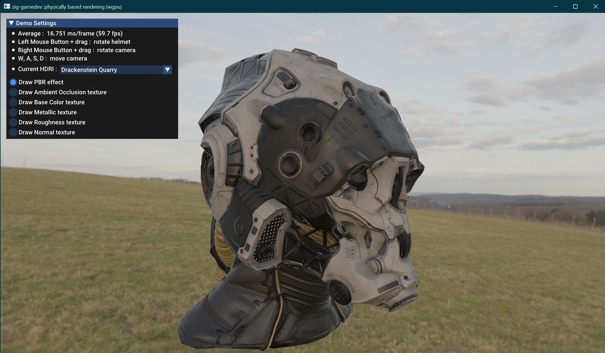 physically based rendering (wgpu)