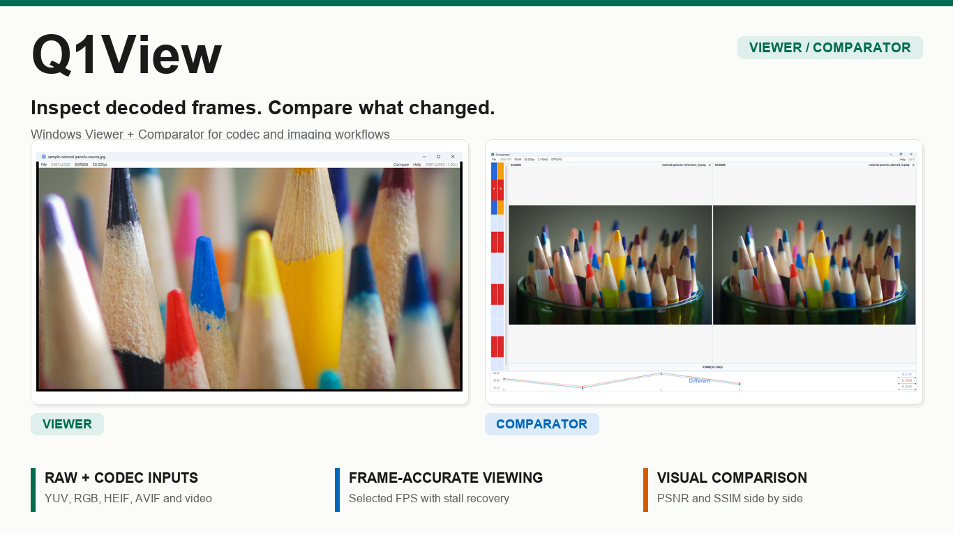 Q1View overview