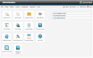 Year 2008 - My first agency job: Joomla web site