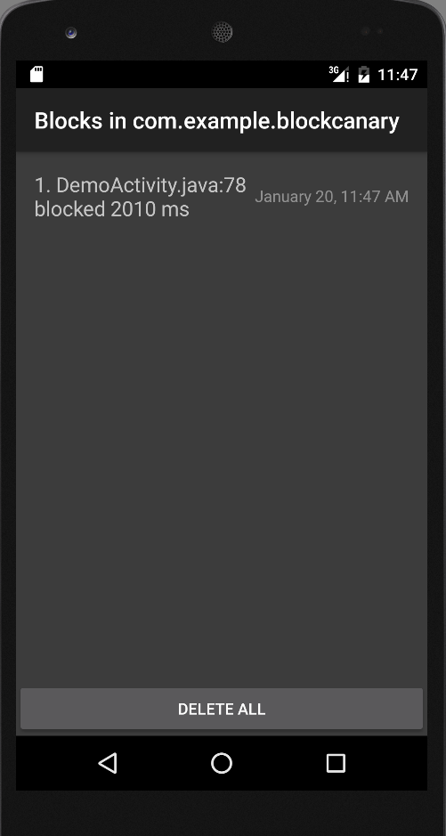 list Block list