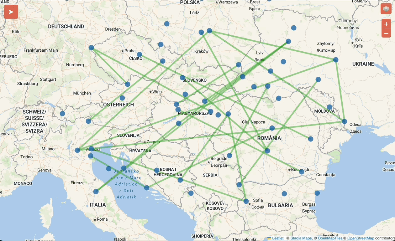 Multiple tiles render