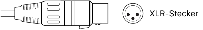 Abbildung. XLR-Stecker