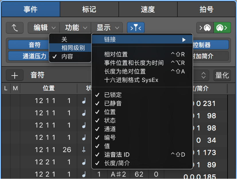 图。“跟随”和“链接”按钮。