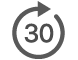 Taste „30 Sekunden vorspulen“