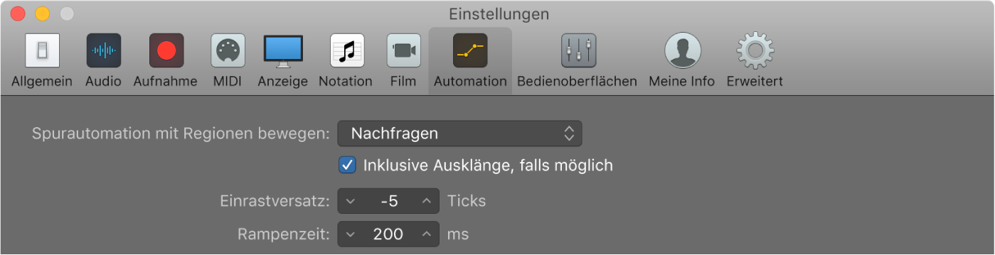 Abbildung. Bereich „Automation“