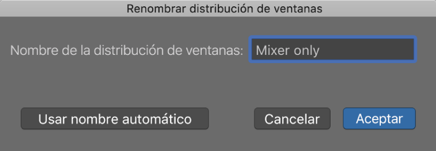 Ilustración. Cuadro de diálogo “Renombrar distribución de ventanas”.