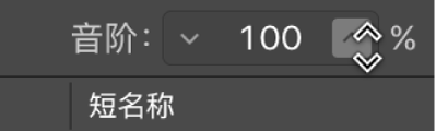 图。乐谱集窗口中的“缩放”参数。