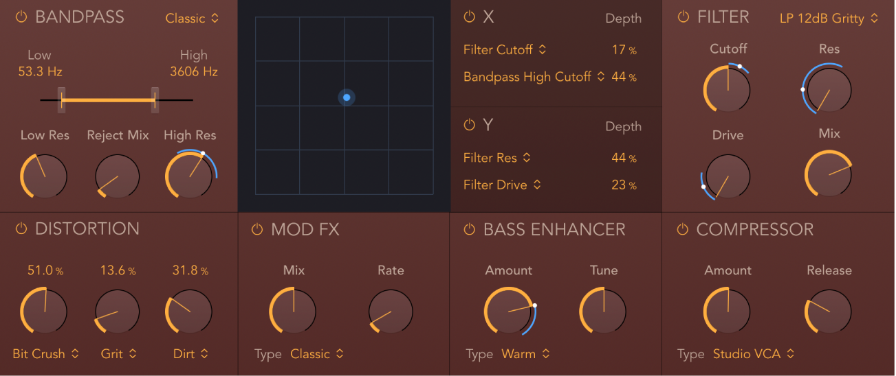 Figure. Processeurs Phat FX.