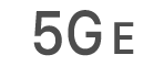 5G Eのステータスアイコン。