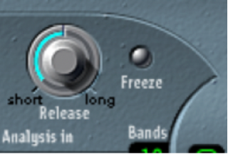 Figure. EVOC 20 PS Freeze button.