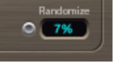 図。「Randomize」パラメータ。