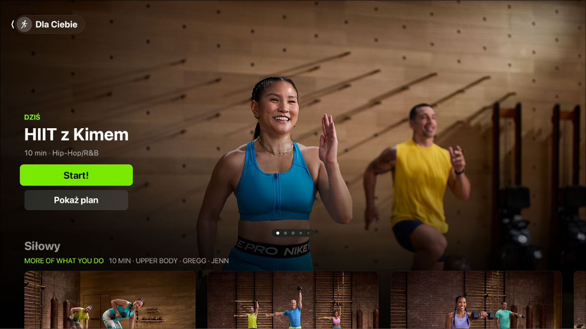 Aplikacja Fitness