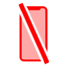 Ikon iPhone terputus sambungan
