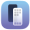 symbool voor Synchrone iPhone-weergave