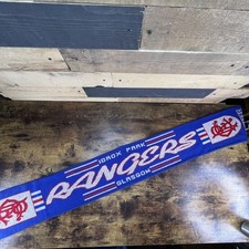 VTG GLASGOW RANGERS Football Soccer Club Scarf Ibrox Park Scottish Premiership