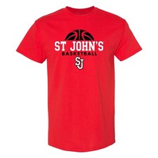 St John's University Red Storm Basketball Hype T-Shirt - Red