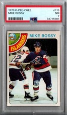 1978-79 OPC O-PEE-CHEE #115 MIKE BOSSY RC ISLANDERS PSA NM 7