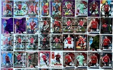 Select La Liga RCD Mallorca Soccer 44 Card Lot Purple Mojo🔥🇪🇸Silver Prism