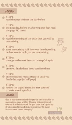 the instructions for how to make a baby's first birthday cake with teddy bears