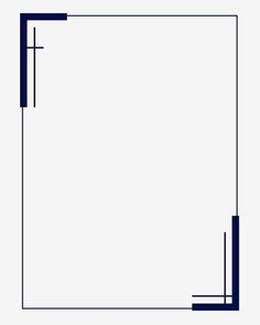 an image of a square in the middle of a frame with blue lines on it