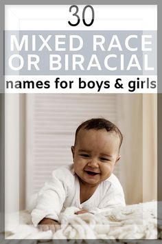 Finding a mixed-race name that represents your beautiful family heritage is no mean feat! It may seem like a mammoth task, but rest assured, we have got you covered. In this guide we share 30 mixed-race baby names perfect for girls and boys. Race Names, Weak Boy Names, Cultural Boy Names, Mixed Baby Names, Baby Name Race, Rad Boy Names, Baby Boy Middle Names