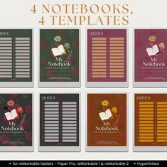 Transform your thoughts into action with the Remarkable Notebook Bundle. Perfect for students, professionals, and creatives, this bundle helps you organize your ideas efficiently. Maximize productivity and unleash creativity with our innovative notebooks. #Organization #Productivity #Notebook #Ideas Mindfulness Journal, Best Planners, Digital Notebooks, Daily Reflection, Notebook Design, Easy Organization, Book Bundles, Journal Design, Gratitude Journal