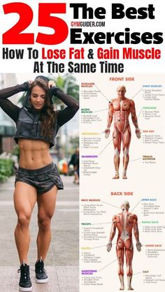 Recipes For Fat Loss And Muscle Gain, What To Eat To Lose Body Fat And Gain Muscle, Losing Weight While Gaining Muscle, Fat Loss And Muscle Gain Diet, Fat Loss Muscle Gain, Farmers Walk, Workout Posters, Chest Muscles