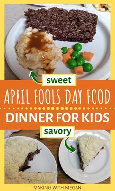 April Fools Day Food Pranks Ideas, Funny Dinner For Kids, Funny Dinner Ideas, Prank Dinner Ideas, Savory Food Pranks, Imposter Food Ideas, April Fools Food Dinners, Prank Food Ideas, Savory Food That Looks Like Dessert