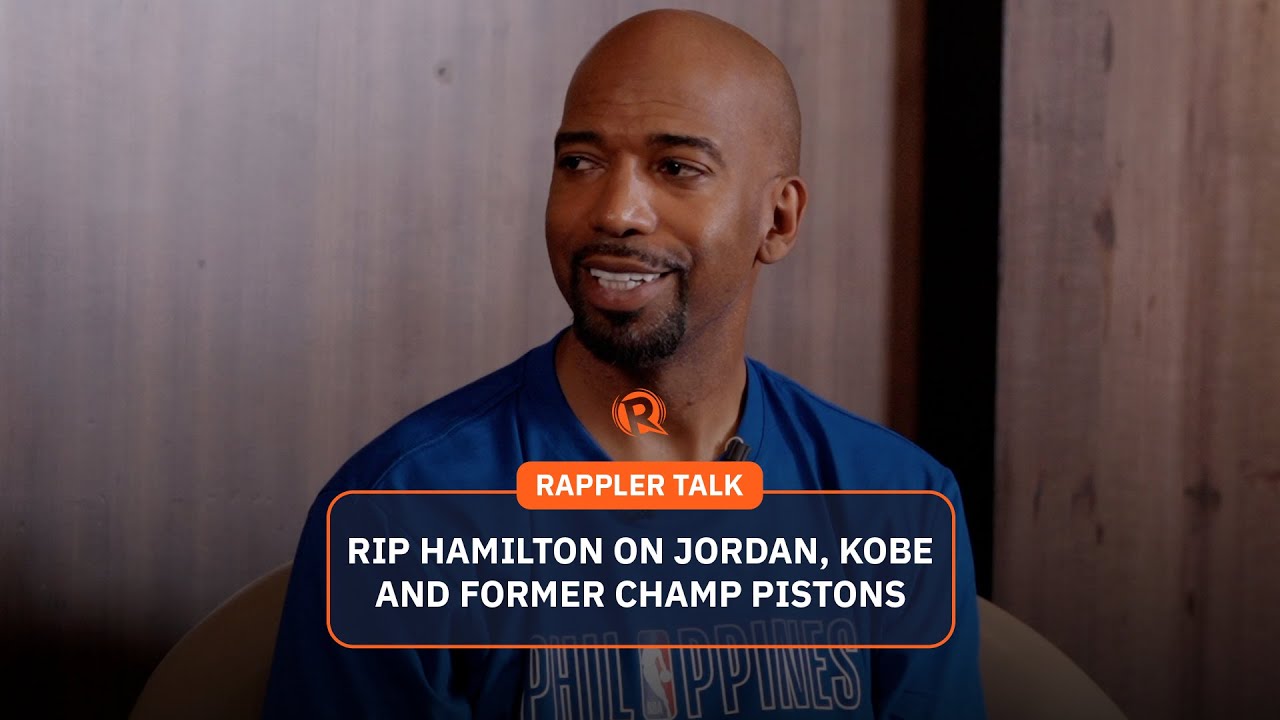 Rappler Talk Sports: Rip Hamilton on Jordan, Kobe, and former champ Pistons