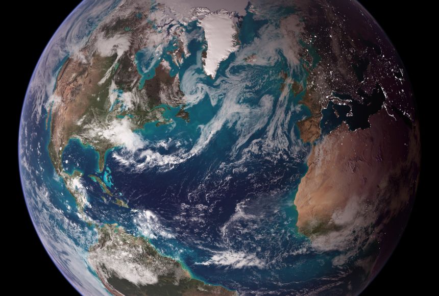 With 71 percent of its surface covered by the stuff, Earth is sometimes called a water-world. This fact is apparent when Earth is viewed from space—so-called "blue marble" pictures.