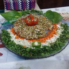 Vegetable sprouted salad A picture of Vegetable sprouted salad.