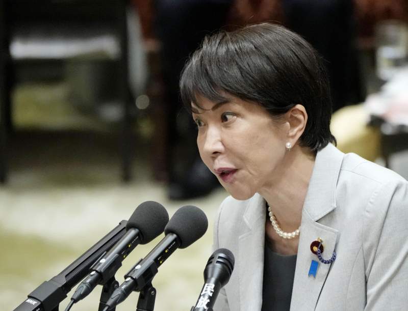 衆院予算委員会で答弁する高市首相=6月4日