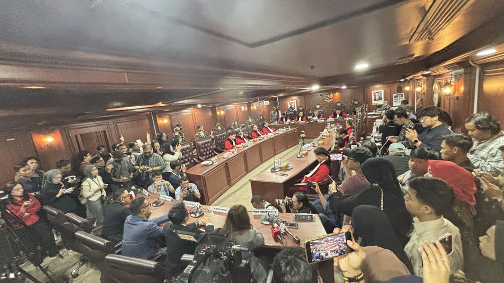 Sidang MKD DPR RI, Jakarta, Rabu (5/11/2025). tirto.id/Nabila Ramadhanty Putri Darmadi. Sidang MKD DPR RI