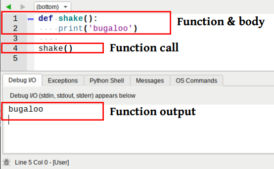 python function