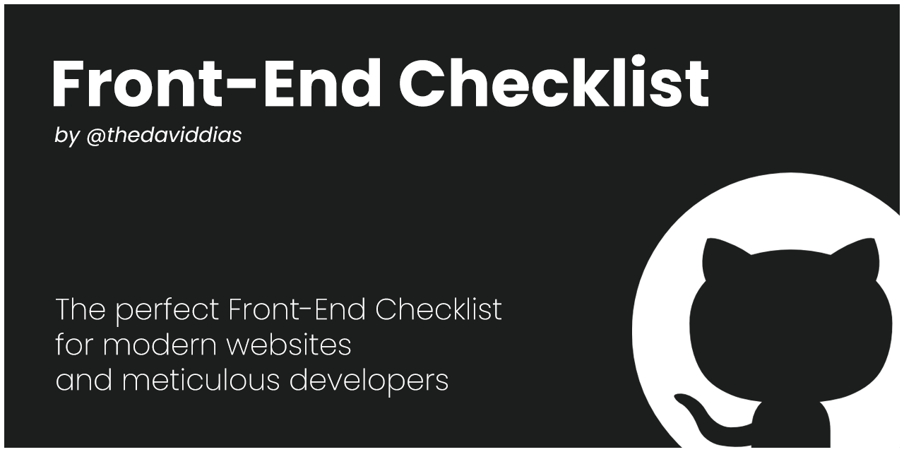 Front-End-Checklist