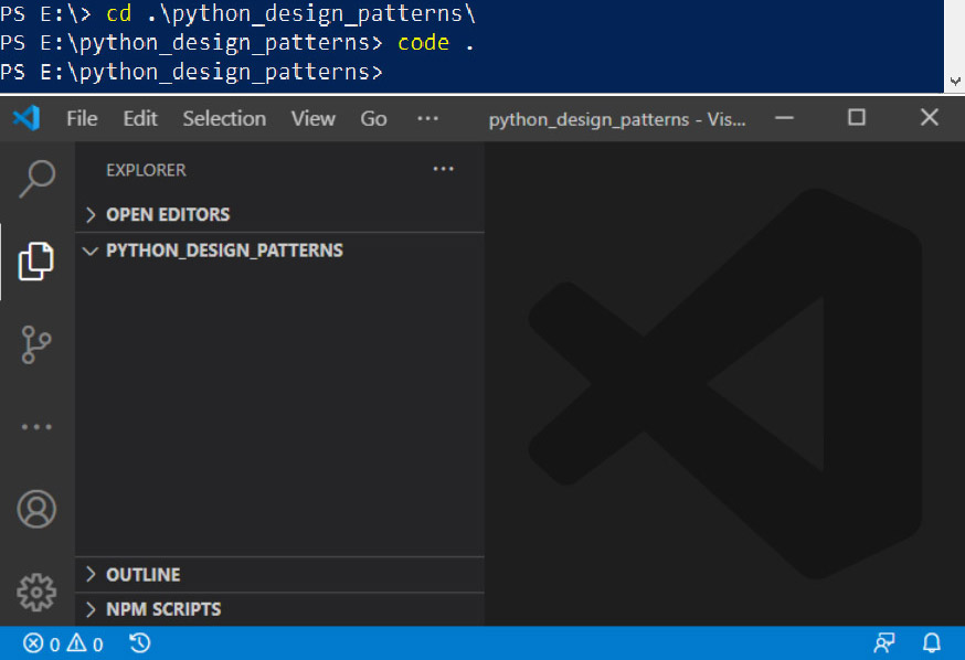 Open VSCode