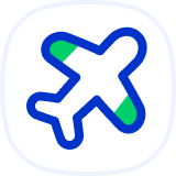 Vé máy bay icon
